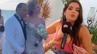 Camila Diez Canseco no fue a la boda de su papá Mauricio Diez Canseco y Lisandra Lizama.