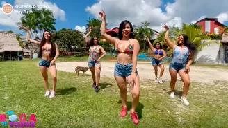 	Linda Caba presentó a la nueva cantante y bailarinas de Explosión de Iquitos.