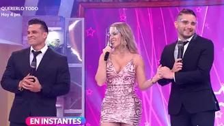 	Otoniel Ríos presentó en televisión a su bella esposa, cantante de Río Band.