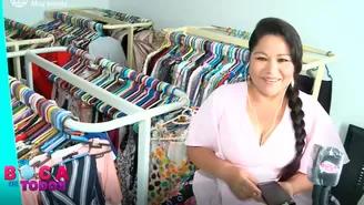 	Sonia Morales: Colecciono tanta ropa porque cuando era niña no tenía ropa.