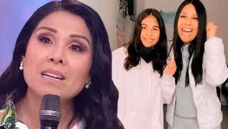 Tula Rodríguez reaparece en televisión tras operación de su hija Valentina.