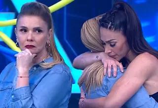 Johanna San Miguel lloró en vivo por pase de Melissa Loza a los combatientes