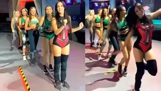 Rosángela Espinoza puso a bailar a las competidoras de Guerreros México con viral de TikTok