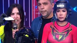 Rosángela Espinoza se molestó con Karen Dejo por lesión en su rostro