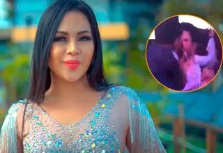 Linda Caba, cantante de Explosión de Iquitos, fue acosada por sujeto que intentó besarla en pleno concierto