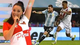 Mariella Zanetti sobre el Perú vs. Argentina: "Nos van a meter una goleada".