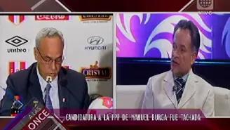Manuel Burga tachado: Freddy Ames quedó como único candidato a la presidencia de FPF