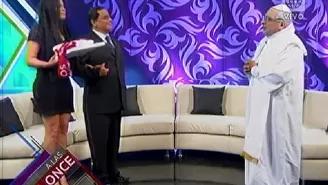 Mira la divertida visita de "Cosito" Humala al Papa Pancho I