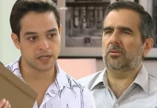 Cristóbal enfrentó a Diego al saber que le mintió a July: "Malograste mi vida"