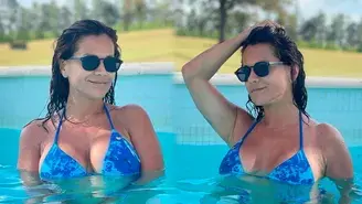 Mónica Sánchez causó furor en redes sociales luciendo sensual bikini de infarto