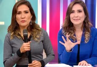 Alvina Ruiz sobre reacción en vivo por sismo en Lima: "En verdad estaba aterrada"
