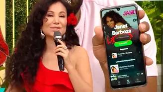 	Janet Barboza debutó como cantante, pero aún nadie escucha su tema en Spotify.