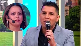 Néstor Villanueva negó agresión a Flor Polo: "Nunca la he atacado"