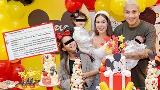 Paolo Guerrero: ¿Ana Paula Consorte aprovechó el canje para el cumpleaños de su hijo?