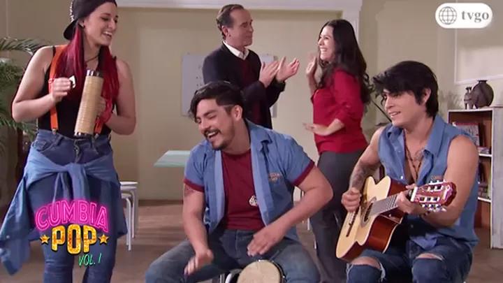 	<p>Cumbia Pop: Jonathan, Natalia y Ronald cantaron su versión de Televidente</p>