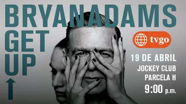 	América tvGO regala cuatro entradas para el concierto y meet and greet de Bryan Adams 