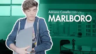 Adriano Canella interpreta a Marlboro en la serie Como TV