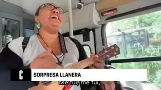 Cantante venezolana que salió de su país fue sorprendida por artistas colombianos