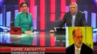 Congresista Abugattás negó que López Meneses haya apoyado en la campaña presidencial de Humala