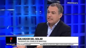 Entrevista al presidente del Consejo de Ministros, Salvador del Solar