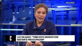 Entrevista a la congresista de Fuerza Popular, Luz Salgado