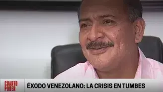 Éxodo venezolano: la crisis en Tumbes