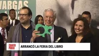 La Feria del libro de Lima arrancó con Mario Vargas Llosa como invitado de honor
