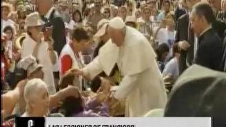 	Las lecciones de Francisco, un papa sin Photoshop. Video: América TV