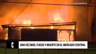 Mesa Redonda: así fue el incendio en una galería que causó la muerte de una persona