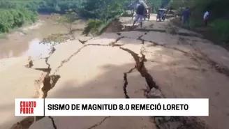 	Nuevos videos del terremoto de magnitud 8 que sacudi&oacute; Loreto. Foto: Cuarto Poder