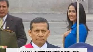 	Ollanta Humala y Nadine Heredia. Video: América TV