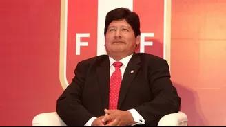 	Edwin Oviedo, presidente de la FPF. Video: América TV