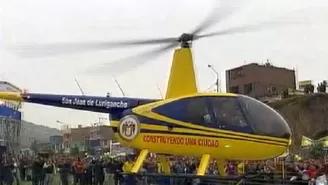 ¿Qué vuela detrás del Burgo-helicóptero? Modelo comprado ha recibido más críticas que felicitaciones