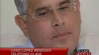 Teléfono usado en el caso López Meneses tiene llamadas a figuras políticas e instituciones del Estado