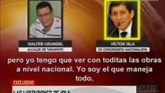 	La conversación de Ysla con el alcalde de Tarapoto. Video: América TV