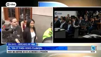 Keiko Fujimori: PJ suspendió audiencia de prisión preventiva 