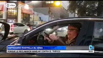 Manuel Liendo Razuri: el hombre que amenazó con una pistola a otro conductor 