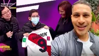 Paolo Guerrero a Mathías en su lucha contra el cáncer: "En este partido tú no estás solo"