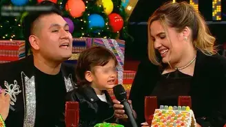 Deyvis Orosco y Cassandra Sánchez: su hijo Milan cantó por primera vez en vivo.