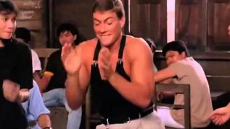 Mira el "Ras Tas Tas" de Van Damme 