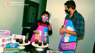 Conoce la historia de Salvador, un niño de 10 años que tiene su negocio de cupcakes