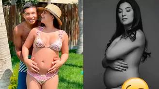 	Ana Siucho protagonizó sexy sesión de fotos de embarazo.