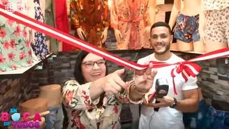 	Mario Irivarren inauguró tienda de pijamas y jeans en Gamarra.