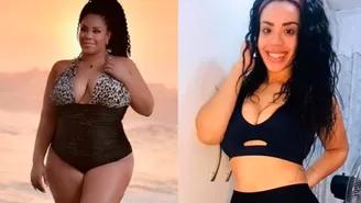 	Mirella Paz bajó de peso 36 kilos.