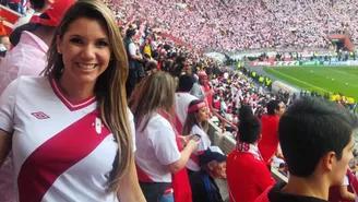 	Perú vs Colombia: Alexandra Hörler se quedó sin voz por alentar a la selección.