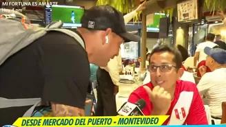 Perú vs Uruguay: Hincha confiesa en vivo que su esposa no sabe que se endeudó por el partido
