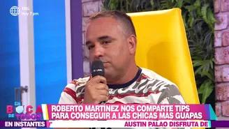 Roberto Martínez sobre sus exparejas: "Sí, he salido con chicas interesadas"
