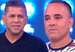 Roberto Martínez y "Puma" Carranza lloraron de emoción tras reencontrarse en vivo