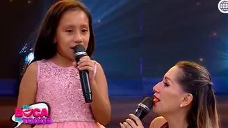 	Son Tentación: Angie Chávez y su hija conmovieron con esta canción.