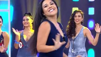 	Tula Rodríguez causó furor al ritmo de La Cocotera en vivo.